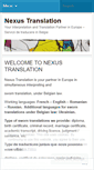 Mobile Screenshot of european-nexus.org