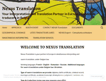 Tablet Screenshot of european-nexus.org